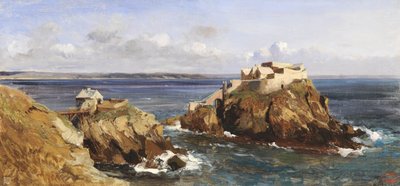 Onbekend schilderij door Eugene Isabey